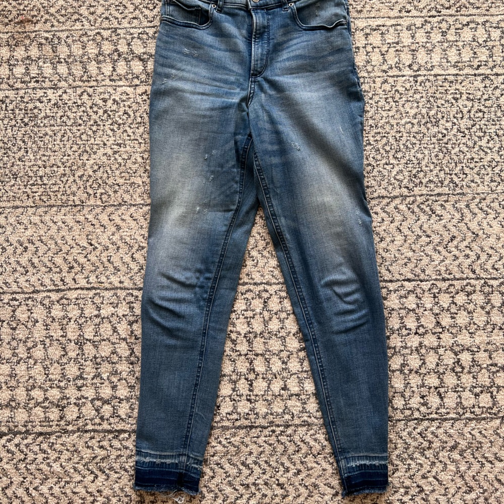Express medium wash jeans